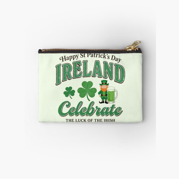 Item preview, Luck of the Irish Celebrate Ireland Vintage Typography designed and sold by zzz888.