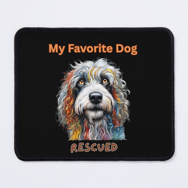 Item preview, My Favorite Dog - Rescued: Mixed Breed 5 designed and sold by Rogue-Threads.