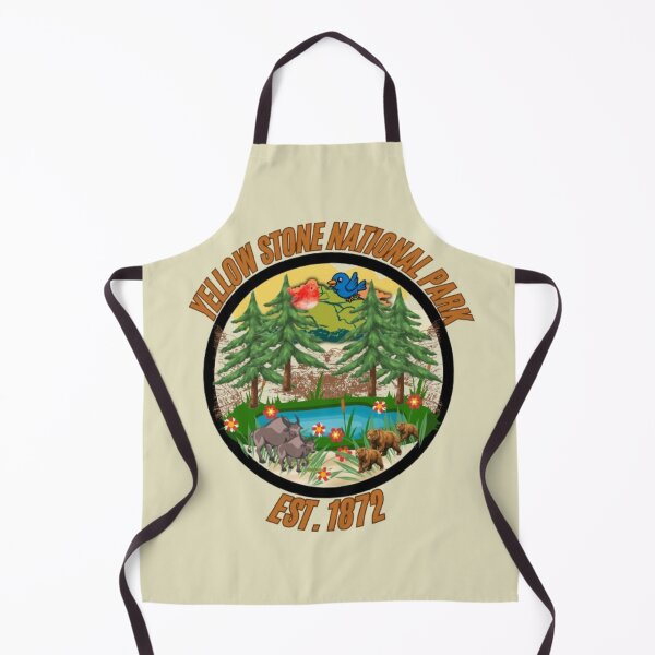 Item preview, Vintage Yellowstone National Park Wildlife Sticker - Retro 1872 Edition designed and sold by The Urban Explorer.