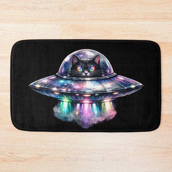 Item preview, Cat UFO Alien designed and sold by JediKittenWars.