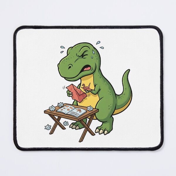 Item preview, Frustrated T-Rex Trying to Do Origami designed and sold by Kvarny.