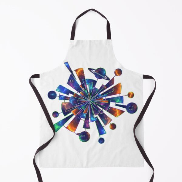 Item preview, Space Galaxy Burst - Geometric Saturn Nebula" designed and sold by Dzblack.
