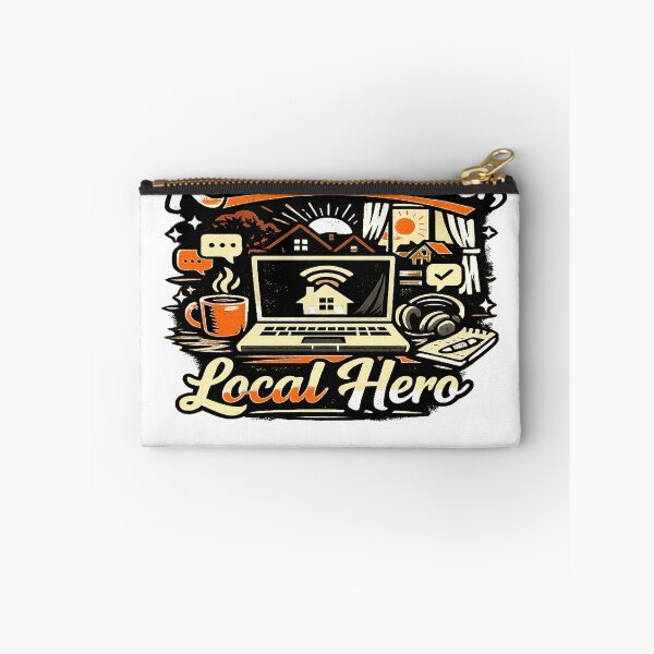 Item preview, Remote Worker Local Hero Funny Work From Home T-Shirt Gift for Remote Employees designed and sold by Joedohtho.