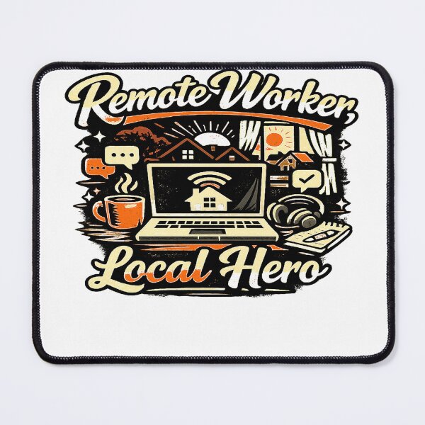 Item preview, Remote Worker Local Hero Funny Work From Home T-Shirt Gift for Remote Employees designed and sold by Joedohtho.