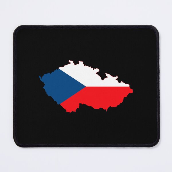 Item preview, Czechia Map Flag designed and sold by DreamBrushy.