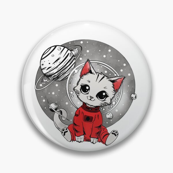Item preview, Cosmic Kitty Explorer designed and sold by The Crafted Vision.