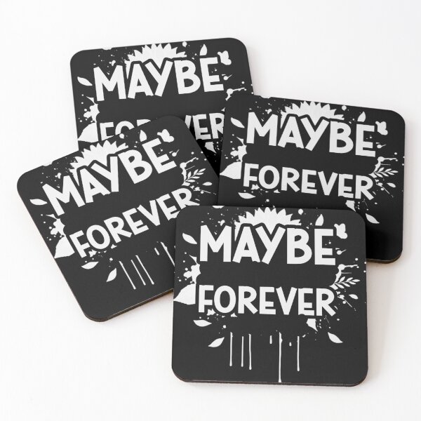 Item preview, Maybe Forever Aesthetic Quote Art designed and sold by KrisGraphic45.