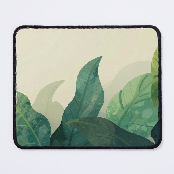 Item preview, Watercolor Green Tropical Leaves designed and sold by SparroCreative.