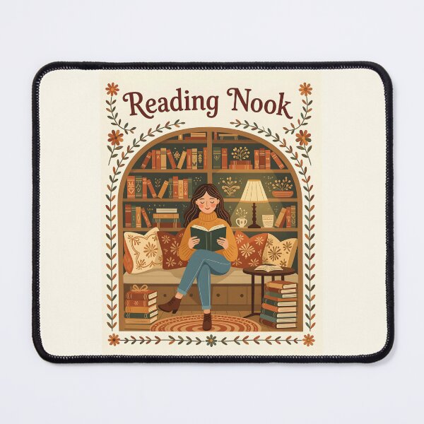 Item preview, A cozy reading nook for bibliophiles designed and sold by Ponted.