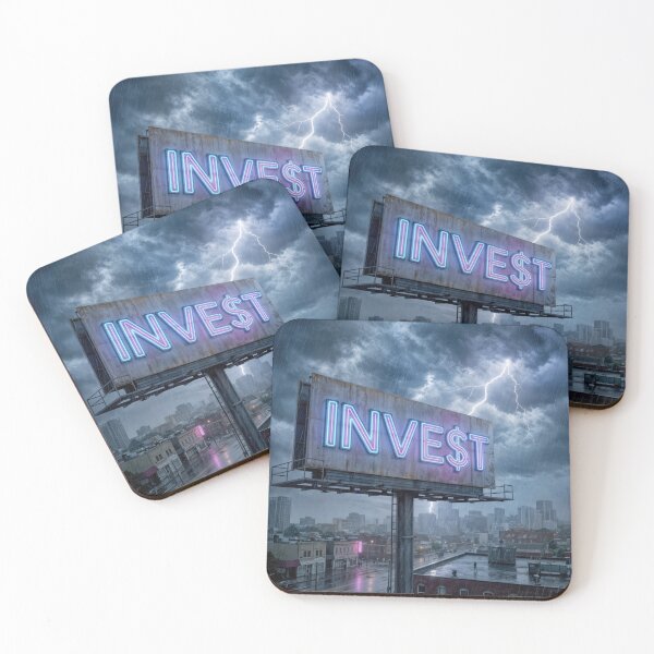 Item preview, Invest Neon Billboard designed and sold by Maria Dryfhout.