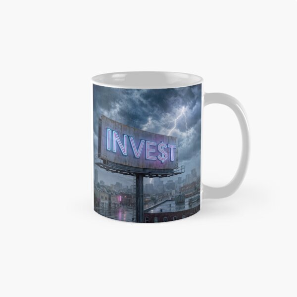 Item preview, Invest Neon Billboard designed and sold by Maria Dryfhout.