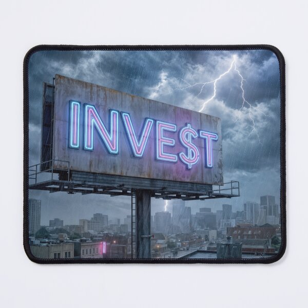 Item preview, Invest Neon Billboard designed and sold by Maria Dryfhout.