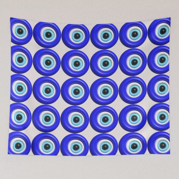 Item preview, Blue Evil Eye Protection Symbol – Nazar Amulet Aesthetic Design designed and sold by Artsy Corner.