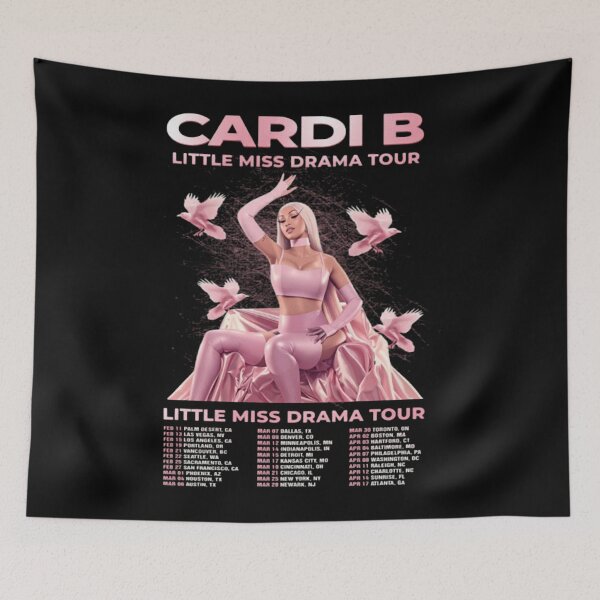 Item preview, Cardi B Little Miss Drama Tour 2026  designed and sold by midoali638.