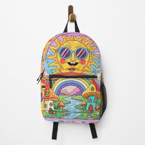 Item preview, Cute Psychedelic UFO Sunshine designed and sold by Shoot-The-Moon.