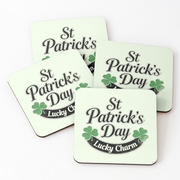 Item preview, Lucky Charm Vintage St Patrick's Day Typography designed and sold by zzz888.