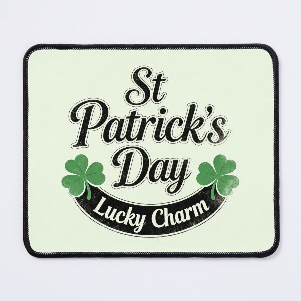 Item preview, Lucky Charm Vintage St Patrick's Day Typography designed and sold by zzz888.