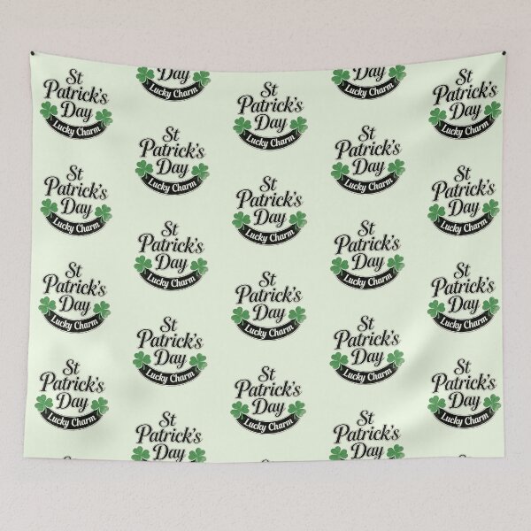 Item preview, Lucky Charm Vintage St Patrick's Day Typography designed and sold by zzz888.