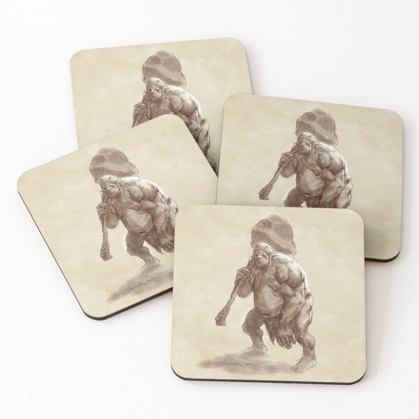 Item preview, Bestiary Sketch – Stone Giant designed and sold by Alessandro Buffa Artist.