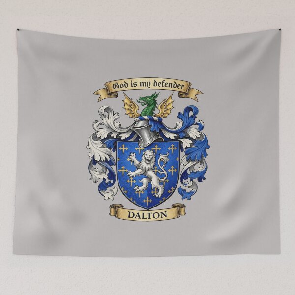 Item preview, The Dalton Family Coat of Arms designed and sold by BagTown Clans.