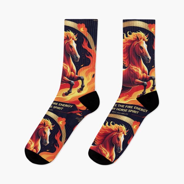 Item preview, Copy of Fiery Zodiac Horse - Embrace the Fire Energy Chinese Astrology designed and sold by nuwanari.