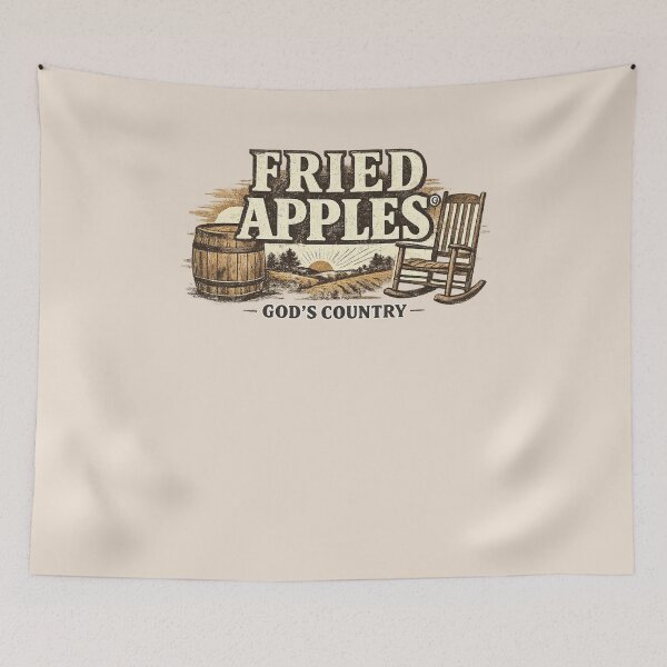 Item preview, Fried Apples God’s Country Vintage Country Kitchen Design designed and sold by TheArtOfCar.