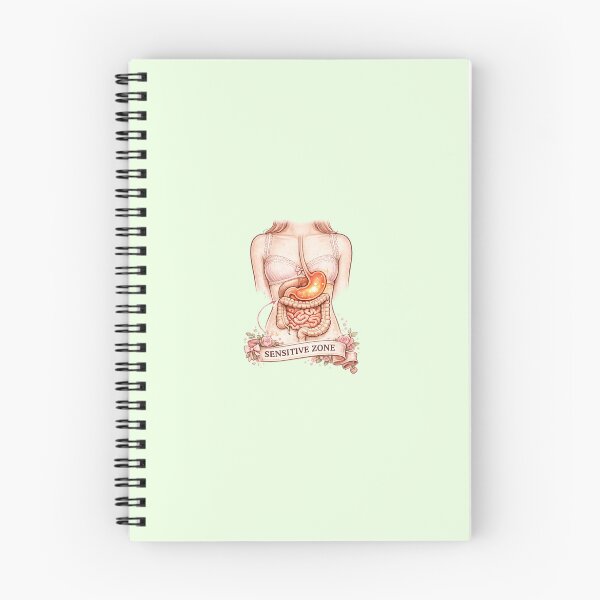 Item preview, Sensitive Stomach Gluten Free Design – Coeliac Digestive Awareness Floral Illustration – Gluten Free Body Positivity Cute Bra Art Sticker T Shirt designed and sold by My Gluten Free Life UK.