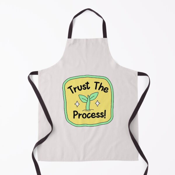 Item preview, Trust the Process – Cute Plant Growth Motivational Illustration designed and sold by Artsy Corner.