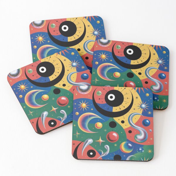 Item preview, Abstract illustration with colorful symbols designed and sold by BenCoStyle.