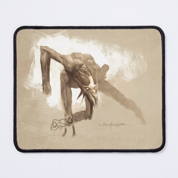 Item preview, Bestiary Sketch – Abyssal Stalker designed and sold by Alessandro Buffa Artist.