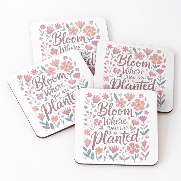 Item preview, Bloom Where You Are Planted designed and sold by KrisGraphic45.
