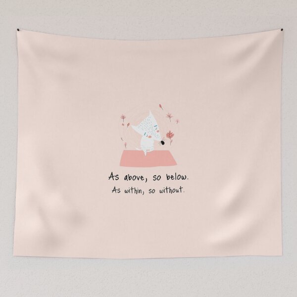 Item preview, As above, so below. As within, so without. designed and sold by WellspringXflow.