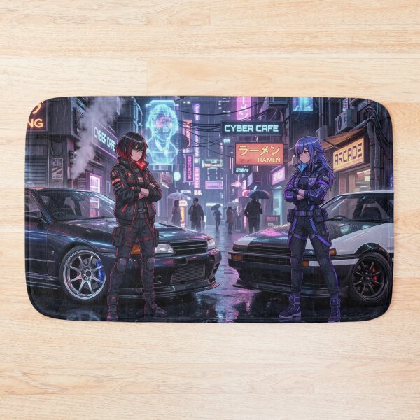 Item preview, Neo-Tokyo Showdown: Drift Legends Duel (R32 vs AE86) designed and sold by JDMTokyoStore.
