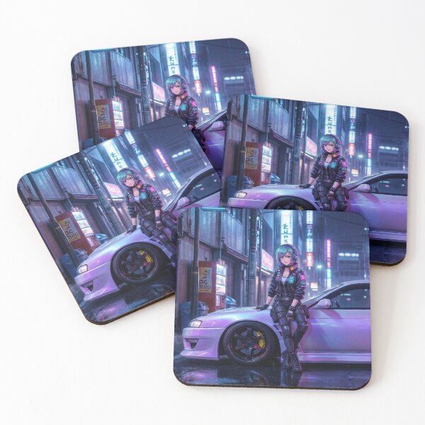 Item preview, Violet Pearl: Neo-Tokyo Techwear Edition designed and sold by JDMTokyoStore.