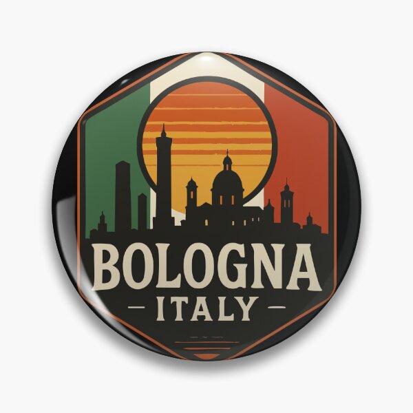 Item preview, Bologna Italy Vacation Retro Vintage designed and sold by TomFrontierArt.