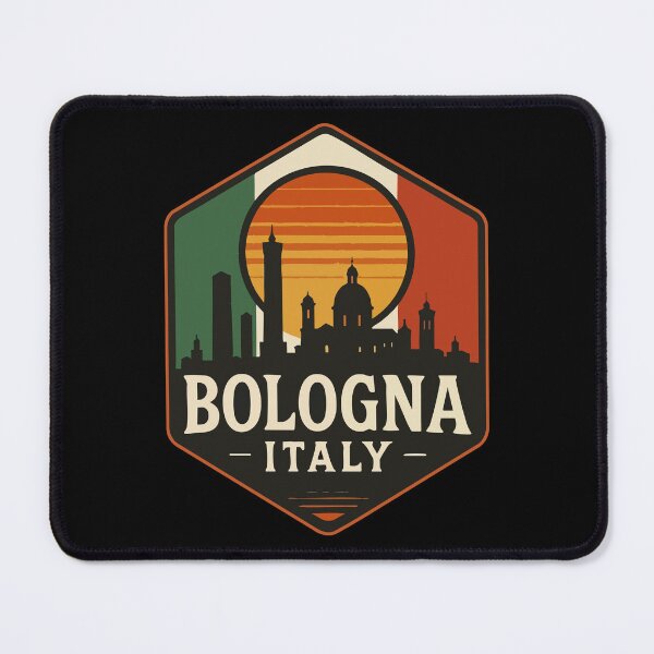 Item preview, Bologna Italy Vacation Retro Vintage designed and sold by TomFrontierArt.