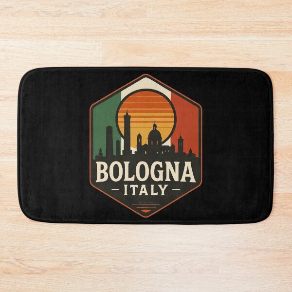 Item preview, Bologna Italy Vacation Retro Vintage designed and sold by TomFrontierArt.