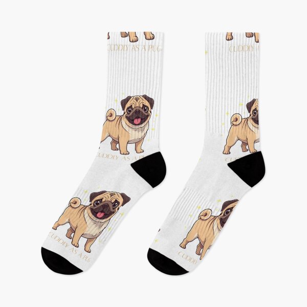 Item preview, Cuddly as a Pug designed and sold by Kennedy Fun Tee's.