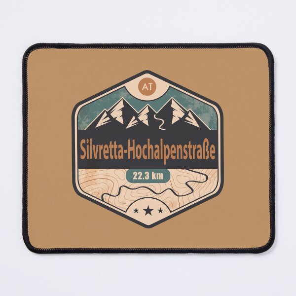 Item preview, Silvretta High Alpine Road Badge designed and sold by CynthiaGraphics.