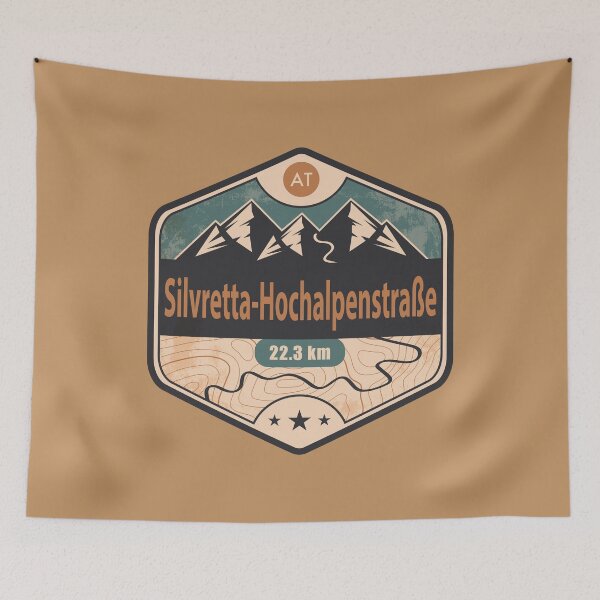 Item preview, Silvretta High Alpine Road Badge designed and sold by CynthiaGraphics.