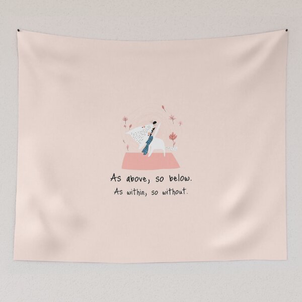 Item preview, As above, so below. As within, so without. designed and sold by WellspringXflow.