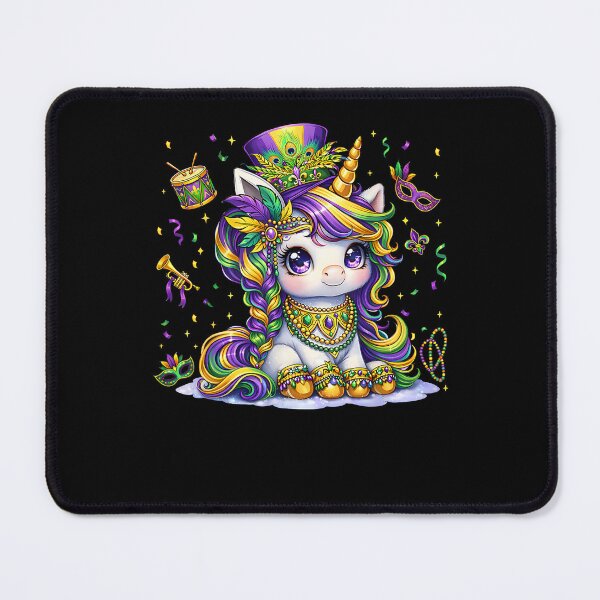 Item preview, Cute Mardi Gras Princess Unicorn Bead Women Girl Kid Toddle designed and sold by Boutkimaewab.
