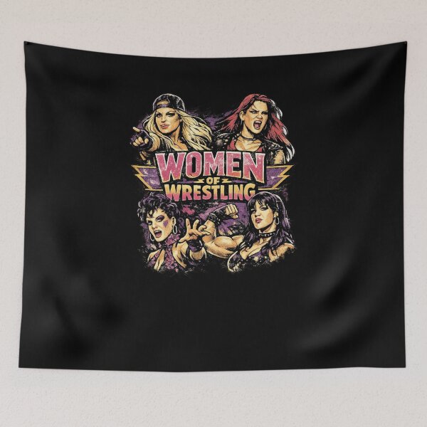 Item preview, Women of Wrestling Legends Illustrated Portrait Tribute  designed and sold by TheArtOfCar.
