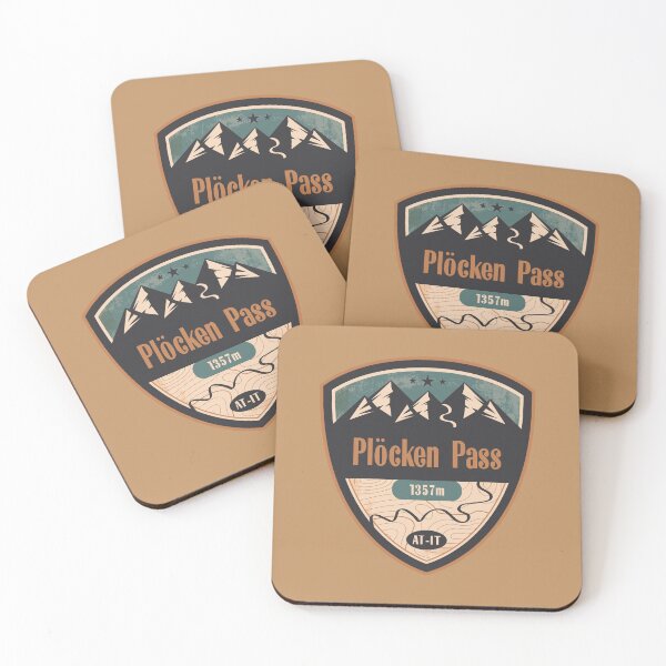 Item preview, Plocken Pass Alpine Road Badge designed and sold by CynthiaGraphics.
