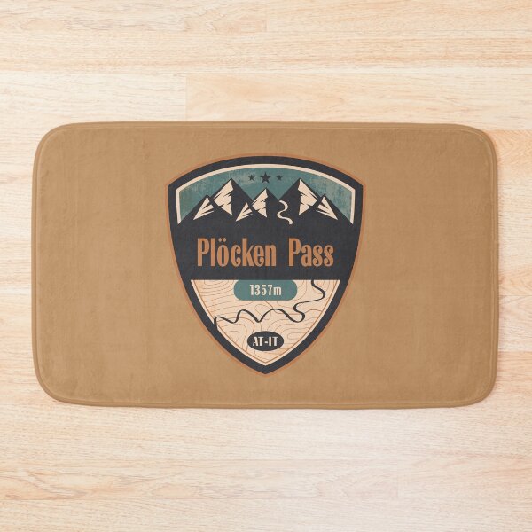 Item preview, Plocken Pass Alpine Road Badge designed and sold by CynthiaGraphics.