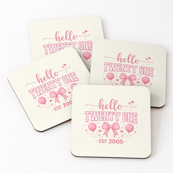 Item preview, Hello Twenty One Birthday Girl designed and sold by DemureArtsy.
