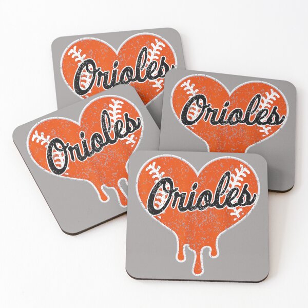Item preview, Vintage Orioles Cute Baseball Hearts Classic Gifts For Men Women Kids  designed and sold by KathieFaugh.