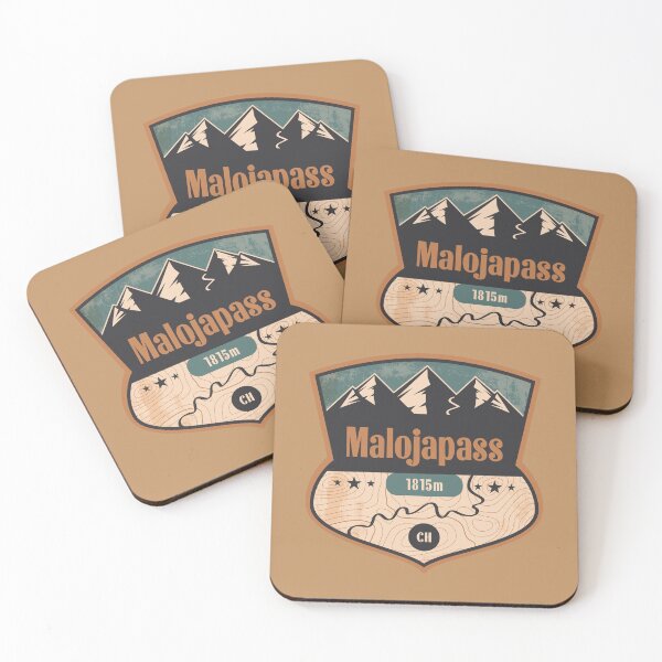 Item preview, Maloja Pass Alpine Road Badge designed and sold by CynthiaGraphics.