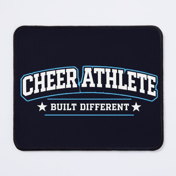 Item preview, Cheer Athlete: Built Different (Blue) designed and sold by Evolution Martial Arts.