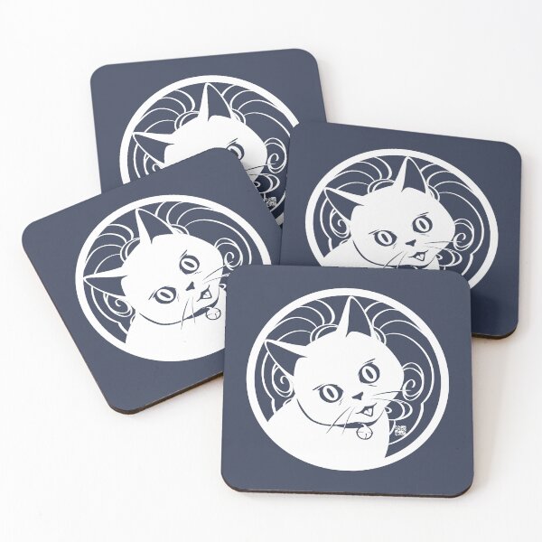 Item preview, Black Cat But White Cat designed and sold by BATKEI ART.